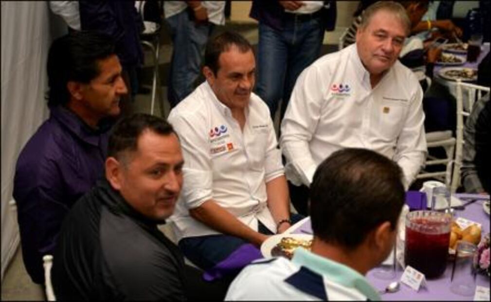 ​Tres canteranos águilas al gobierno de Morelos