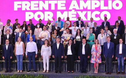 Este es el proceso de Va por México para elegir al candidato presidencial