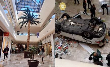 Camioneta cae de tercer piso en centro comercial; ¿cómo es Plaza Lilas en la alcaldía Cuajimalpa?