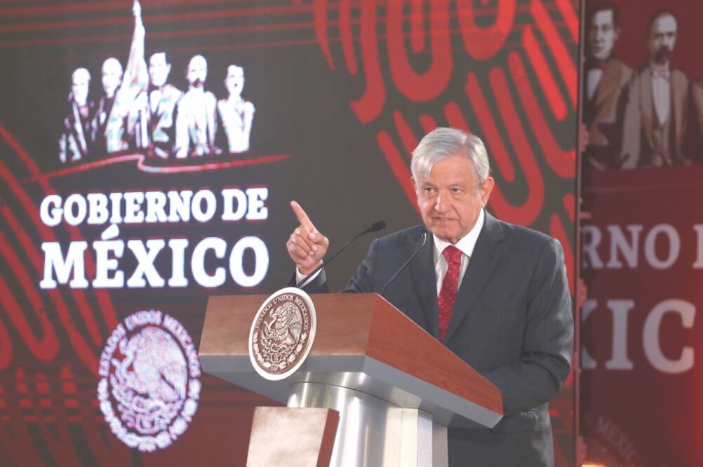 El presidente Andrés Manuel López Obrador aconsejó al grupo liderado por el gobernador de Chihuahua, Javier Corral, formar una escuela de cuadros y crear una nueva clase política conservadora (BERENICE FREGOSO. EL UNIVERSAL)