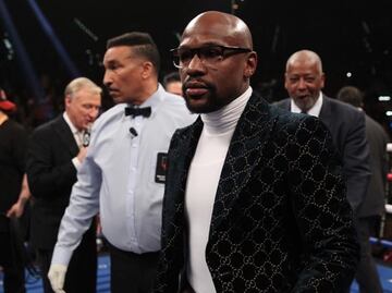 Floyd Mayweather visitó a Manny Pacquiao en Las Vegas