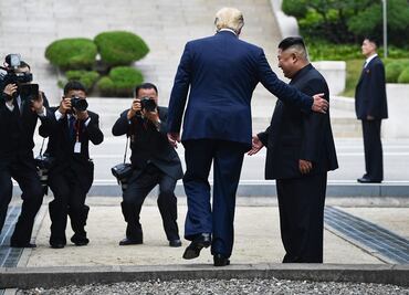 "¿Quiere que cruce la línea?", preguntó Trump a Kim antes de histórico encuentro