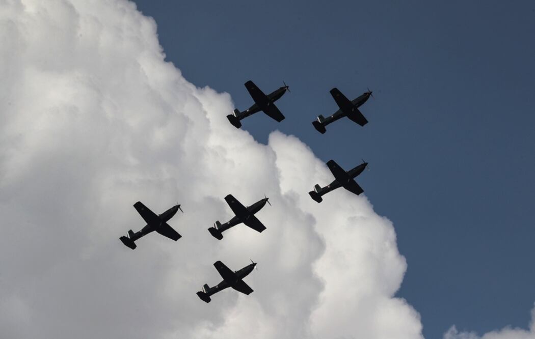 Aeronaves de la Fuerza Aérea Mexicana. Foto ilustrativa: Especial