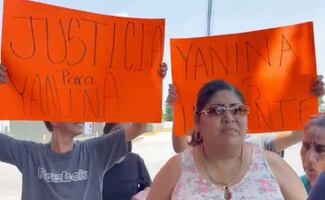 "Justicia para Yanina" exalumnos de la Academia Doenitz marchan en Tamaulipas; aseguran que es una víctima más