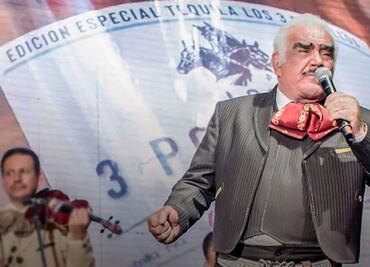 Así fue el día que Vicente Fernández le cantó “Entre el amor y yo” a Andrea Legarreta