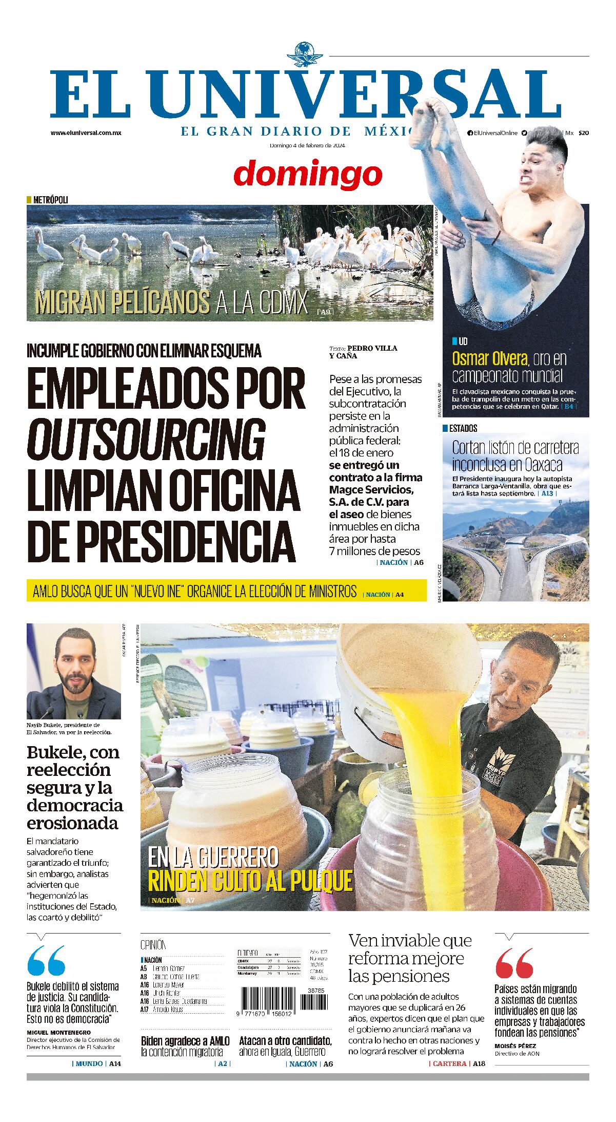 Portada impresa
