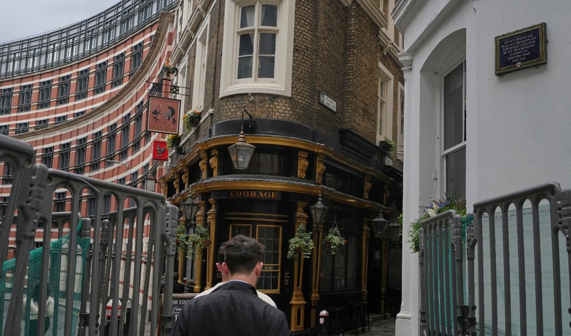 Shakespeare adquirió una vivienda en Blackfriars Gatehouse, que se encontraba muy cerca.Foto:  AP/Alastair Gra, archivo.