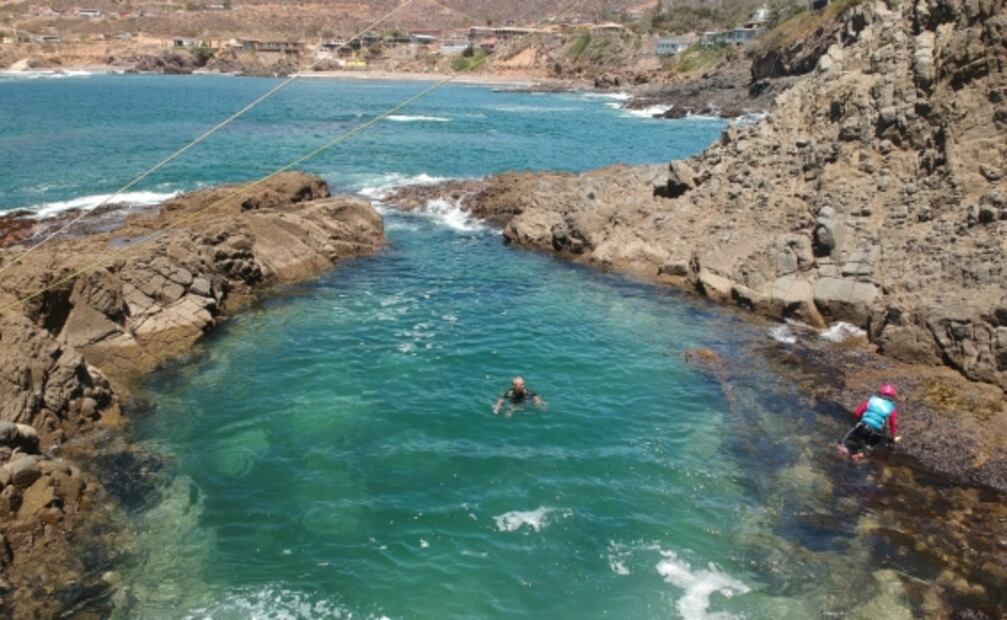 Coasteering: una nueva ruta de aventura en el mar de Ensenada