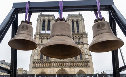 Notre Dame recibe la campana olímpica de París 2024 a un mes de su apertura