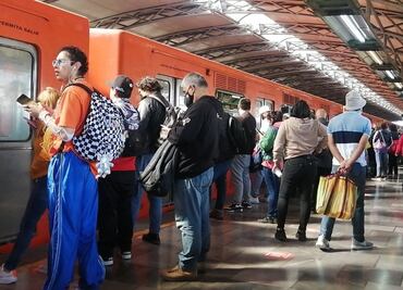 Tras falla eléctrica reaunuda servicio Línea B del Metro