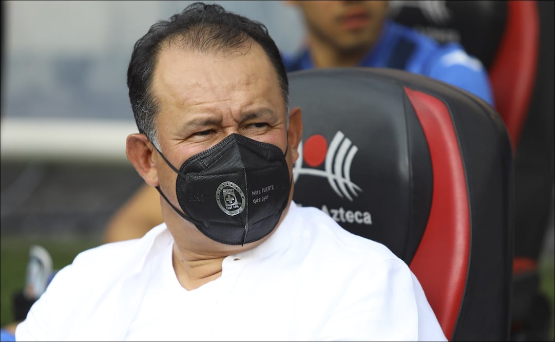 JUAN REYNOSO NO ESTÁ CONTENTO CON EL RENDIMIENTO QUE MOSTRÓ CRUZ AZUL ANTE ATLAS - FOTO: IMAGO7