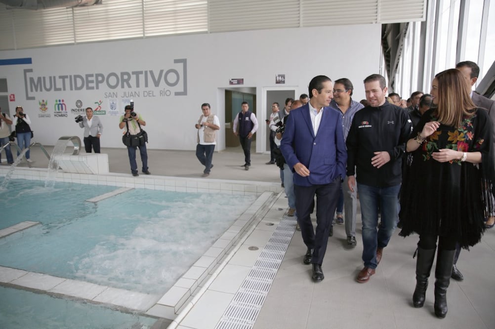 El gobernador Francisco Domínguez comentó que su administración contempla la ejecución de diversos proyectos de infraestructura deportiva