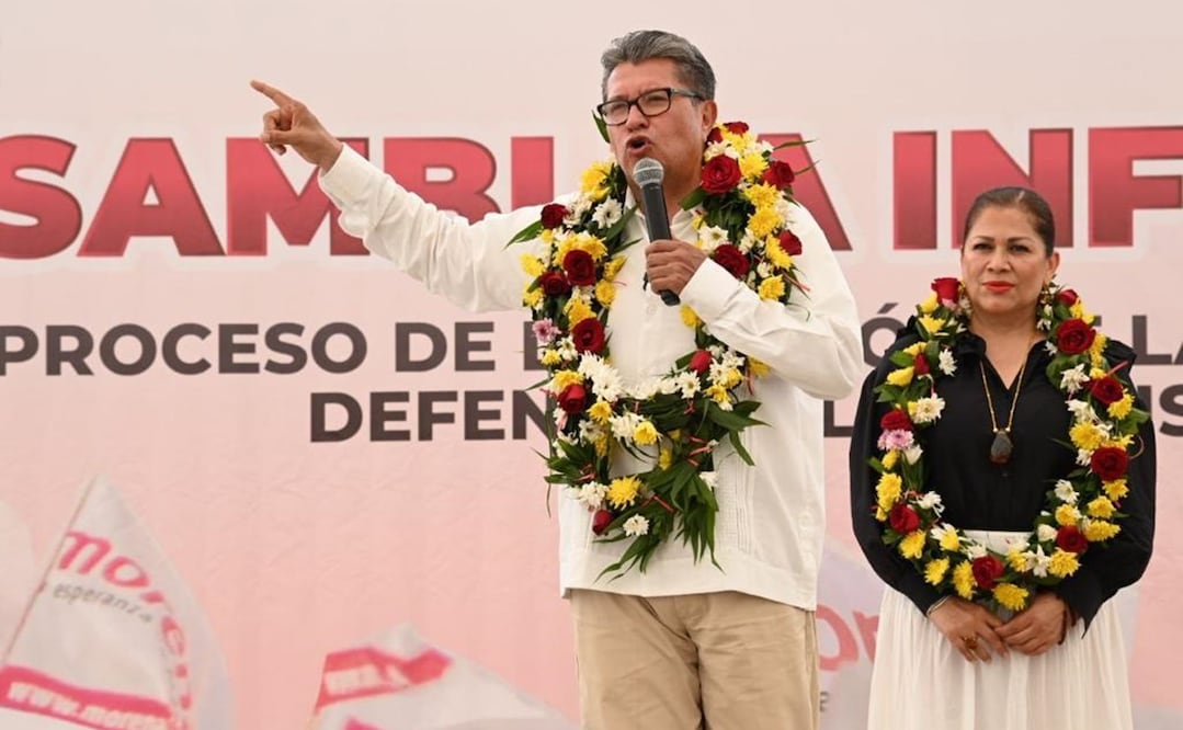 Ricardo Monreal en Chiapas. Foto: Especial