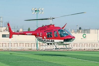 Chimalhuacán renta helicóptero 3 meses