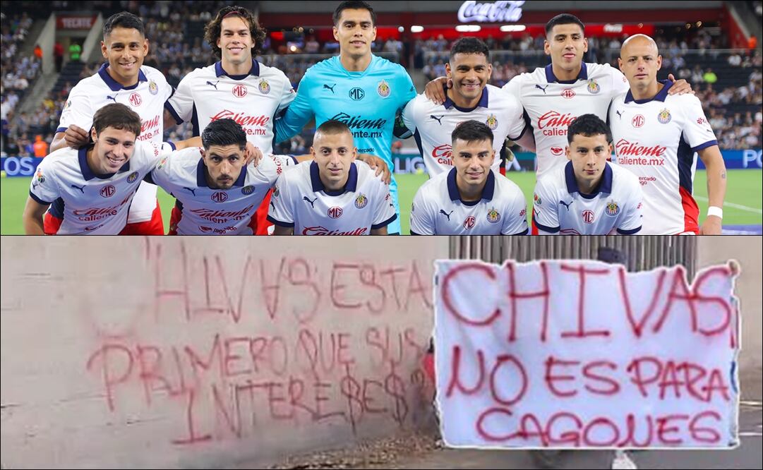 Afición de Chivas le reclama a su equipo por el mal momento que viven en Liga MX / Foto: Especiales