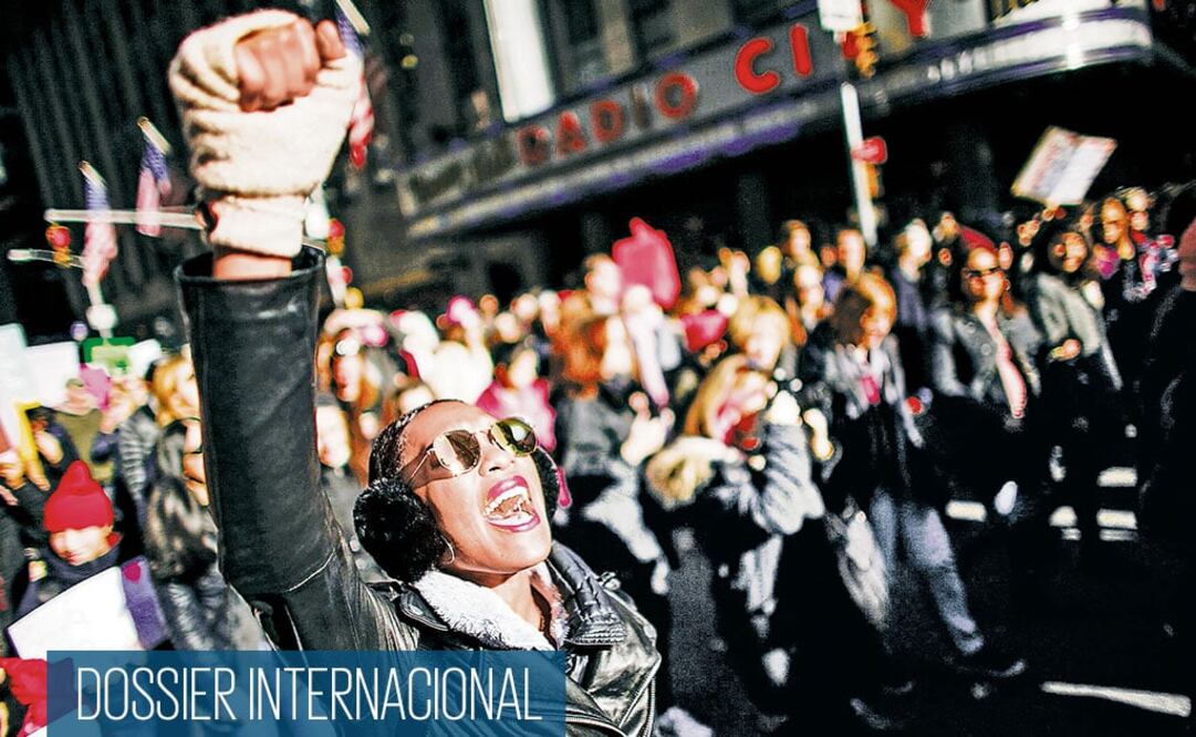 La Marcha de las Mujeres realizada el pasado 20 de enero, en protesta por decla rac io n es ofensivas de Donald Trump evidenciadas durante la campaña de 2016. (ARCHIVO. AFP)