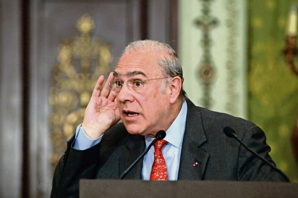 Ángel Gurría, secretario general de la OCDE, destacó el estudio Ciudades al servicio de todos: 'Datos y medidas para un crecimiento inclusivo'. (FOTO: ARCHIVO EL UNIVERSAL)