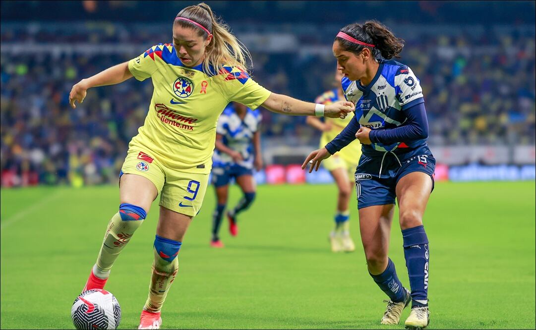 América y Rayadas disputan esta noche la final de la Liga MX Femenil - Foto: Imago7
