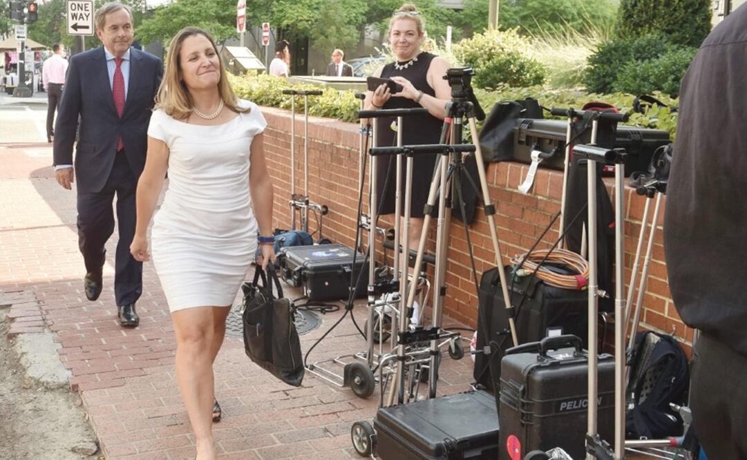 En la foto: Chryst ia Freeland (Archivo/El Universal)