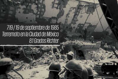 7:19. A 32 años del Terremoto de 1985
