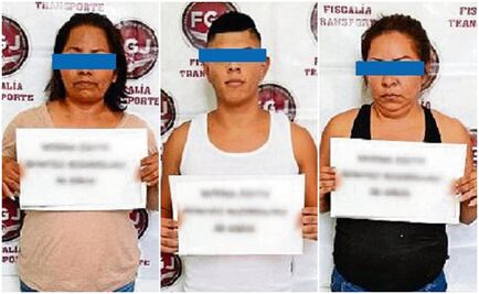 Detienen a tres mujeres y un hombre luego de asaltar combi en Ecatepec