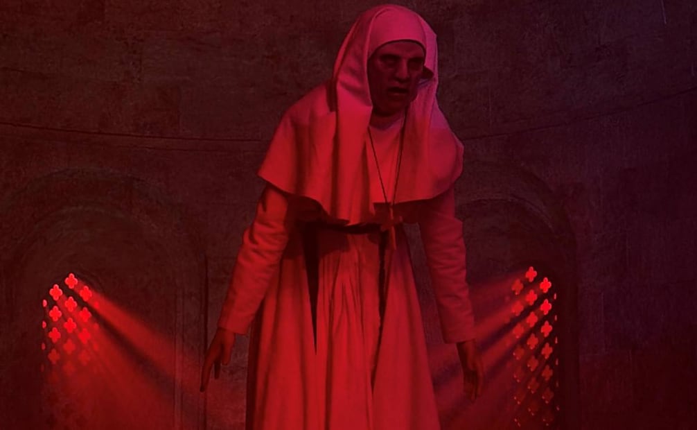 La Monja en la Sala del Terror. Foto: Especial