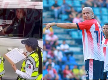¿Sorprenden al Bofo Bautista "dando mordida" a policías de tránsito? El polémico video del exjugador de las Chivas