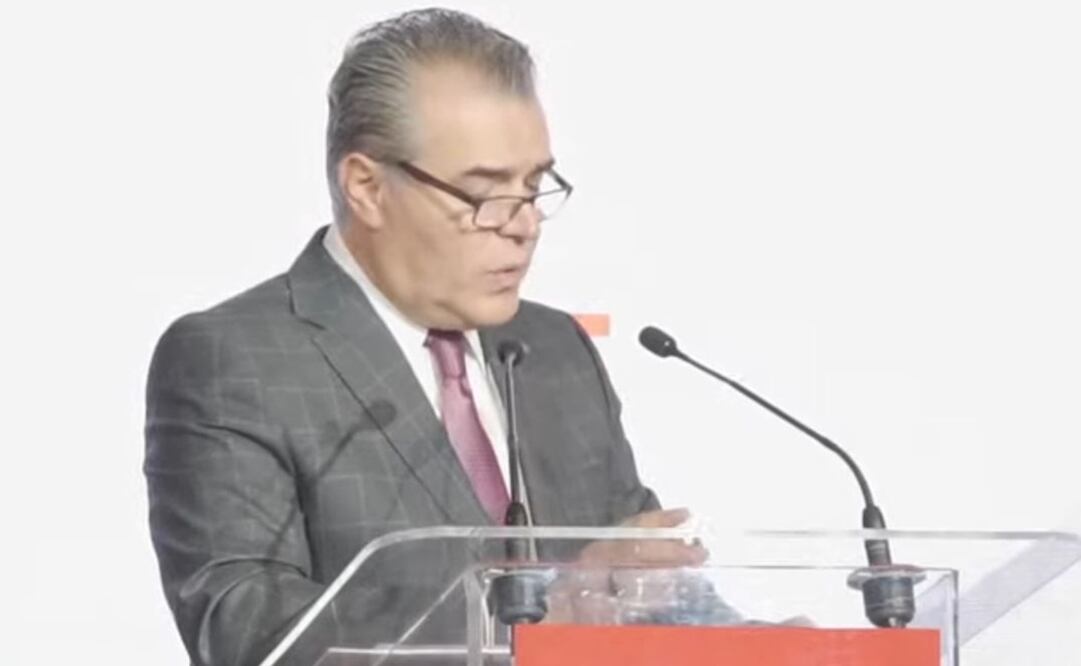 Francisco Cervantes Díaz, presidente del Consejo Coordinador Empresarial, añadió que de la globalización se pasó a la relocalización de empresas, mejor conocido como nearshoring, del cual México se favorece. Foto: CCE