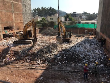 Finalizan trabajos de demolición en predio afectado por 19-S en Lindavista