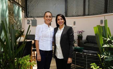 Sheinbaum se reúne con Luisa González, candidata presidencial de Ecuador