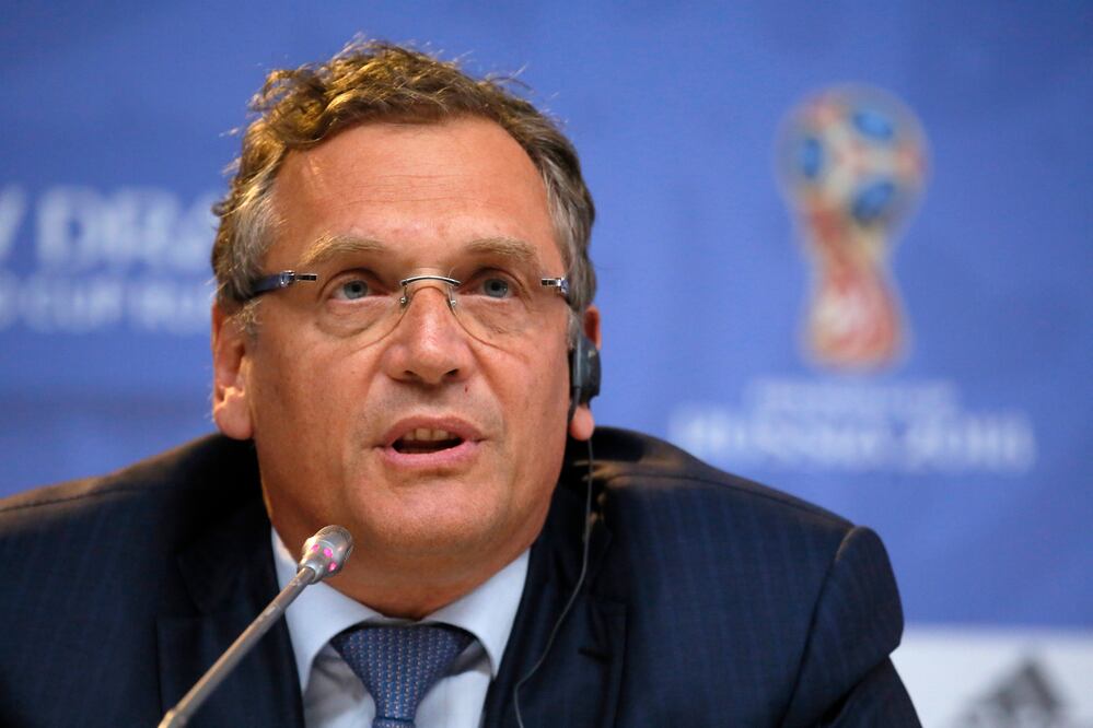 La FIFA despidió el miércoles por segunda vez a Jerome Valcke (AP)