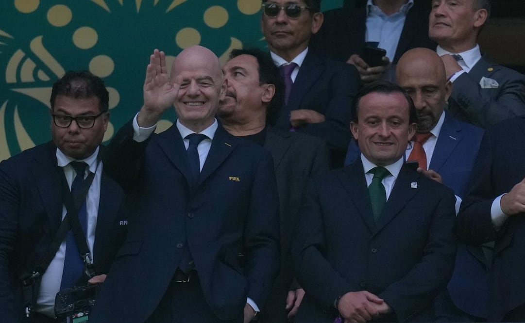 Infantino abucheado en el México vs Inglaterra / Foto: Imago7