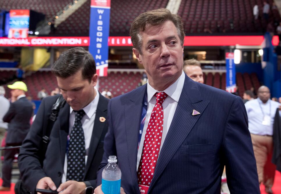 El líder de campaña de Trump, Paul Manafort (Foto: AP)