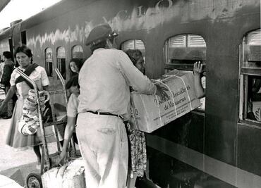 Cuando la gente viajaba en tren