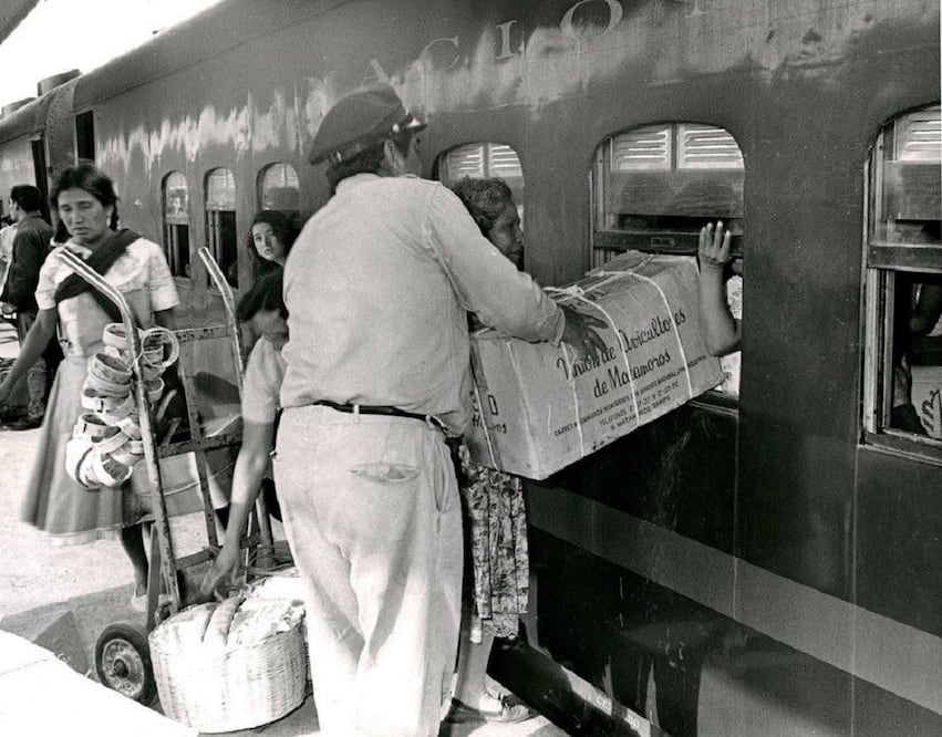 Cuando la gente viajaba en tren