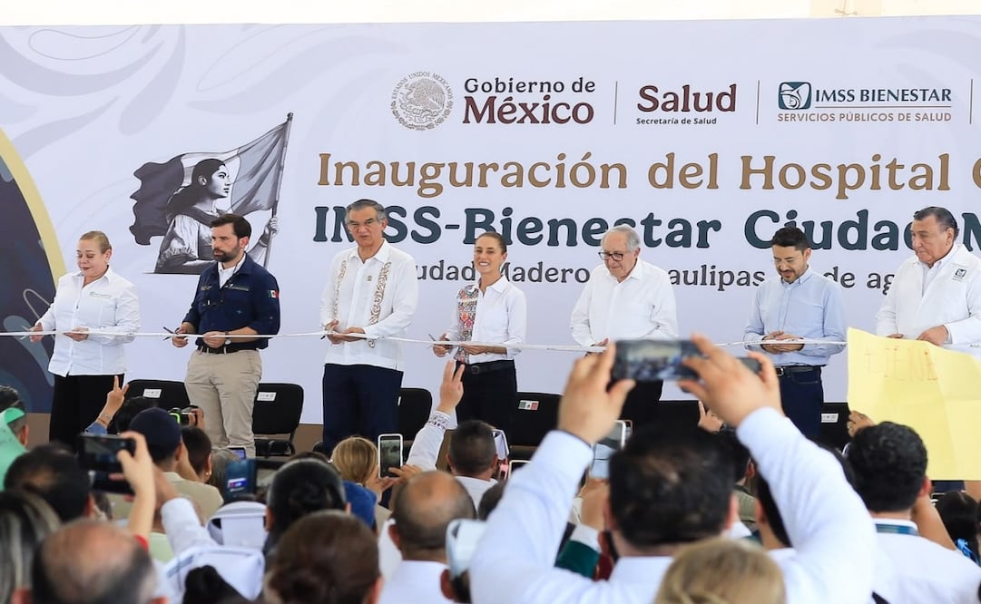 Américo Villarreal agradece a Sheinbaum por acciones en Tamaulipas. Foto: Especial