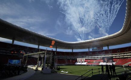Despiden a Jorge Vergara con misa en el estadio de Chivas