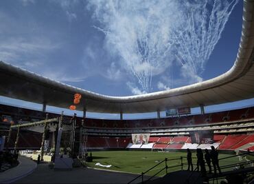 Despiden a Jorge Vergara con misa en el estadio de Chivas