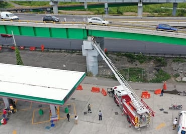 Tras afectaciones por sismo, cierran puente vehicular que conecta Valle de Chalco con autopista México-Puebla