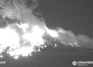 Tras explosión del Popo, se mantiene semáforo volcánico en Amarillo Fase 2