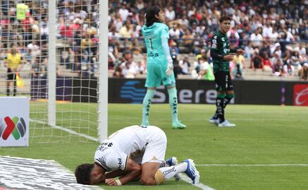 Pumas, también en caída libre; caen goleados 5-1 ante Santos