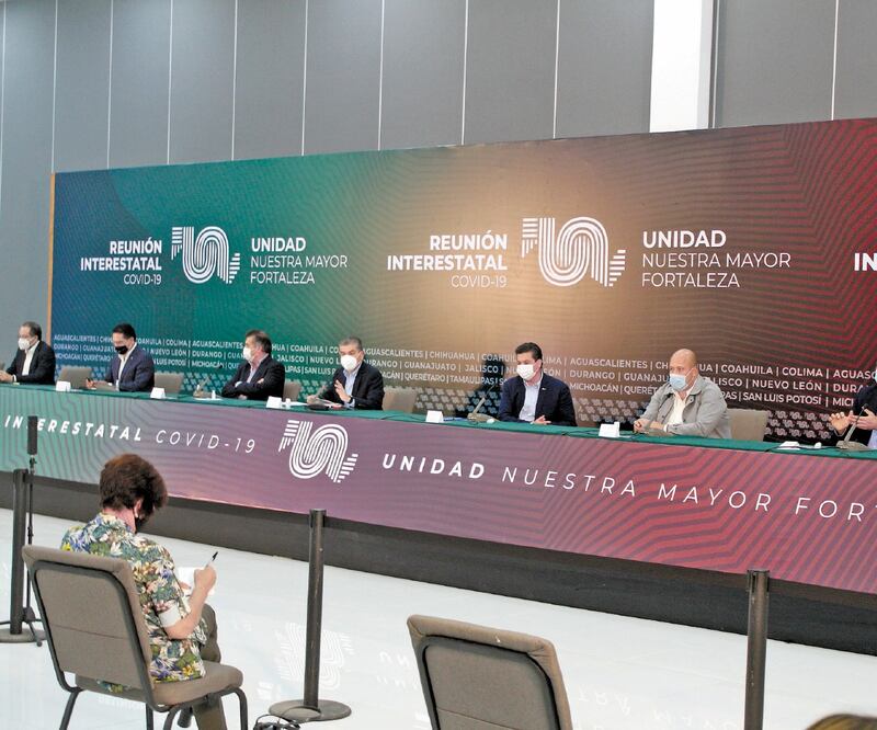 Gobernadores federalistas ofrecen que trabajarán con la sociedad. ARCHIVO EL UNIVERSAL