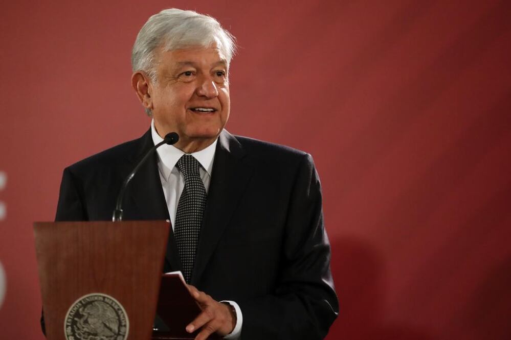 AMLO, presidente de México, en la imagen. Foto: Lucía Godínez