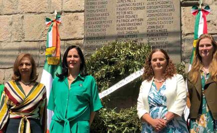 Conmemora Lía Limón 176 aniversario del Batallón de San Patricio