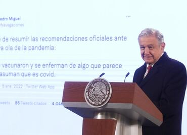 Cuando AMLO salió "sano" del Covid-19 y ahora ronco espera una prueba para descartar coronavirus