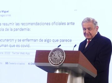 Cuando AMLO salió "sano" del Covid-19 y ahora ronco espera una prueba para descartar coronavirus