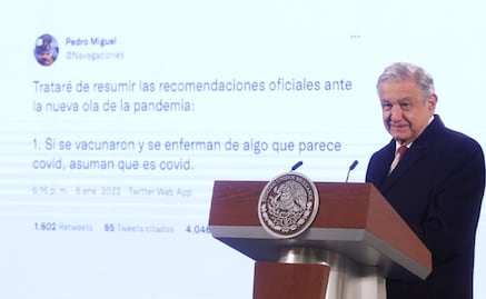 Cuando AMLO salió "sano" del Covid-19 y ahora ronco espera una prueba para descartar coronavirus