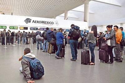 Pasajeros transportados vía aérea suman casi 100 millones