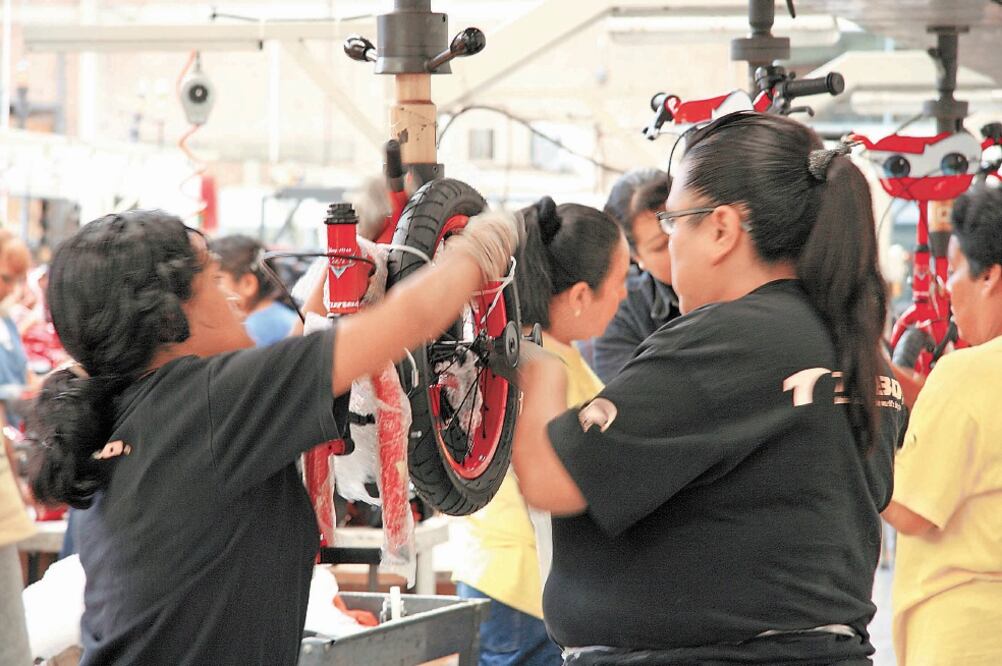 Industriales aseguran que la fabricación de bicicletas genera 8 mil 500 empleos, de los cuales 5 mil son directos y el resto indirectos (ARCHIVO EL UNIVERSAL)
