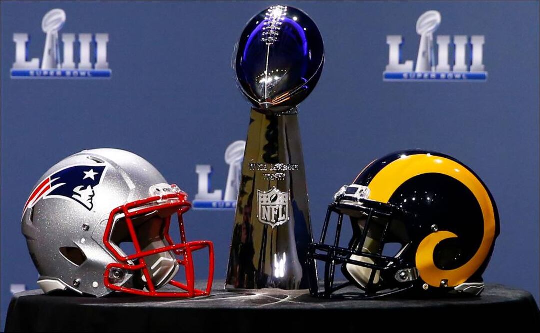 Patriots vs Rams. Foto: Agencias